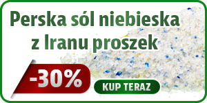 Perska sól niebieska z Iranu proszek PROMOCJA -30%